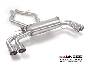 Alfa Romeo Stelvio Performance Exhaust - 2.9L QV - Ragazzon - Evo Line - Axle Back - Dual Exit/ Quad Stainless Steel Tips Alfa Romeo Stelvio Performance Exhaust - 2.9L QV - Ragazzon - Evo Line - Axle Back - Dual Exit/ Quad Stainless Steel Tips